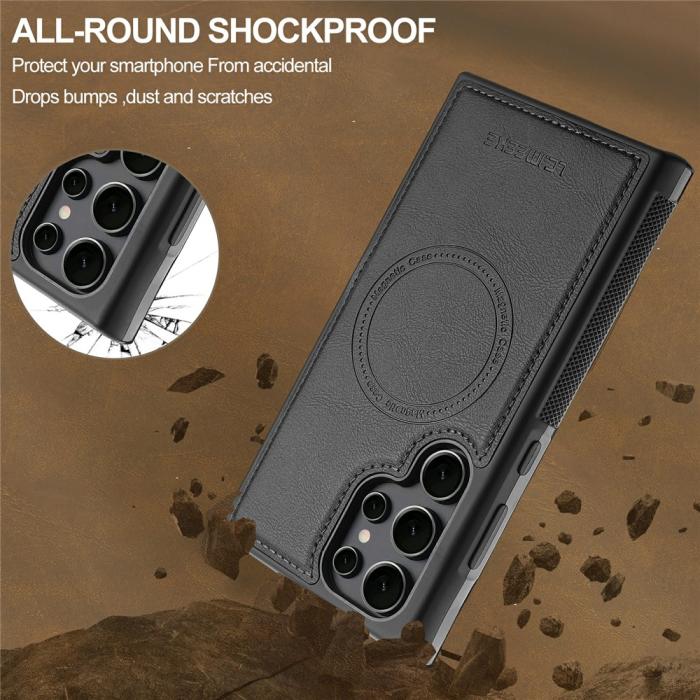 Bild 3, LC.IMEEKE Galaxy S26 Ultra Skal MagSafe Avtagbart Kortfack