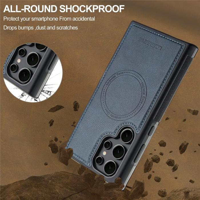 Bild 3, LC.IMEEKE Galaxy S26 Ultra Skal MagSafe Avtagbart Kortfack