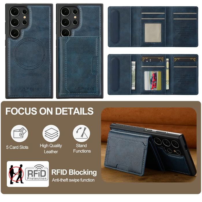 Bild 6, LC.IMEEKE Galaxy S26 Ultra Skal MagSafe Avtagbart Kortfack