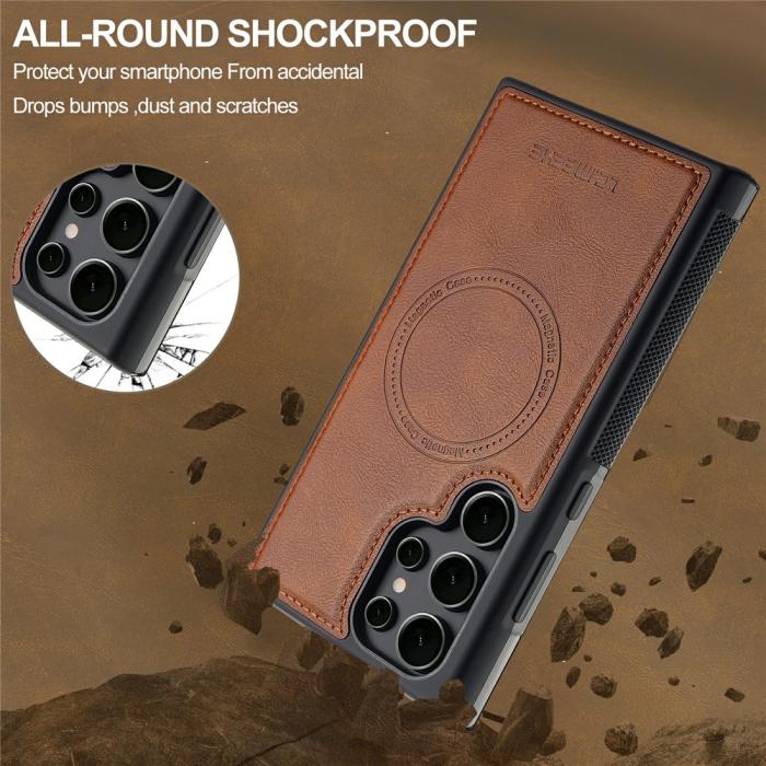 Bild 3, LC.IMEEKE Galaxy S26 Ultra Skal MagSafe Avtagbart Kortfack