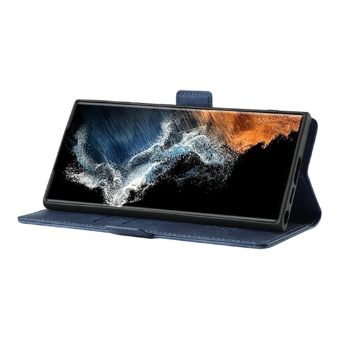 Bild 3, LC.IMEEKE Samsung Galaxy S26 Ultra Fodral Läder Blå