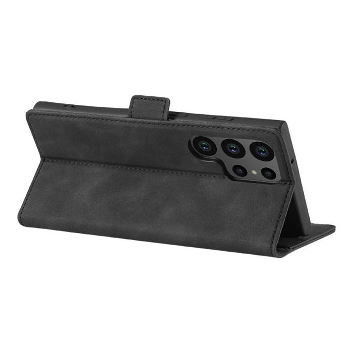 Bild 4, LC.IMEEKE Samsung Galaxy S26 Ultra Fodral Läder Svart
