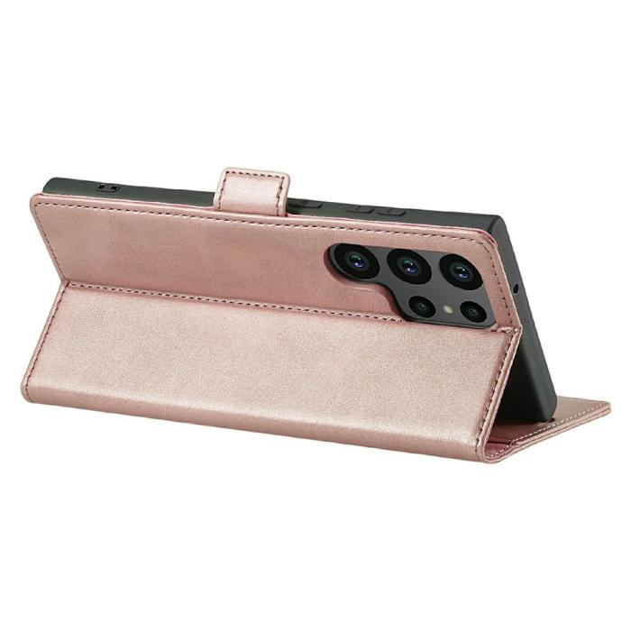 Bild 4, LC.IMEEKE Samsung Galaxy S26 Ultra Fodral Läder Roséguld