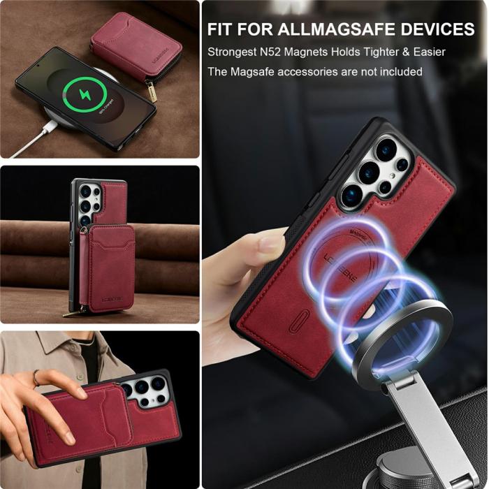 Bild 5, LC.IMEEKE Samsung Galaxy S26 Ultra Skal Avtagbar Korthållare