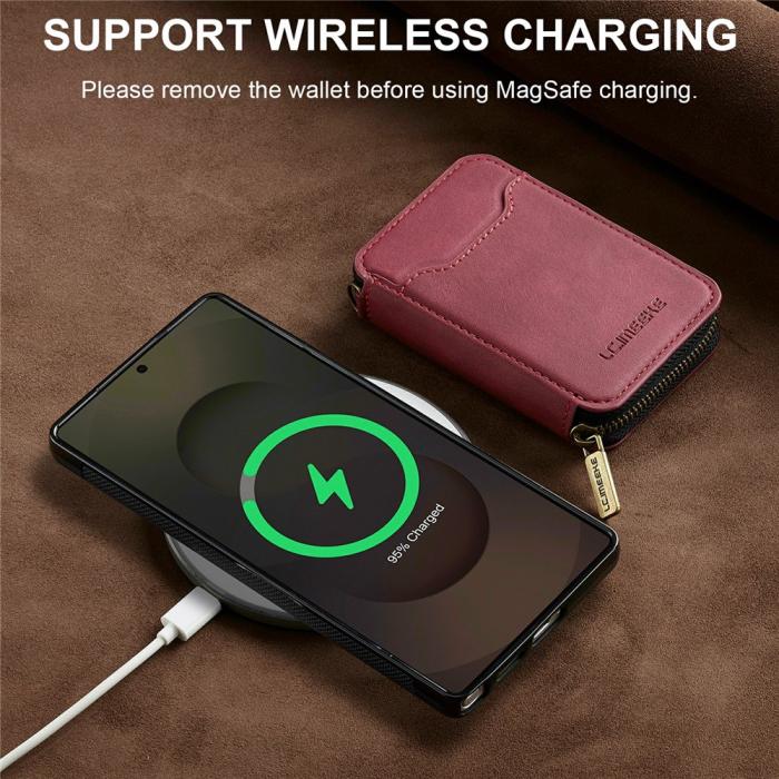 Bild 6, LC.IMEEKE Samsung Galaxy S26 Ultra Skal Avtagbar Korthållare