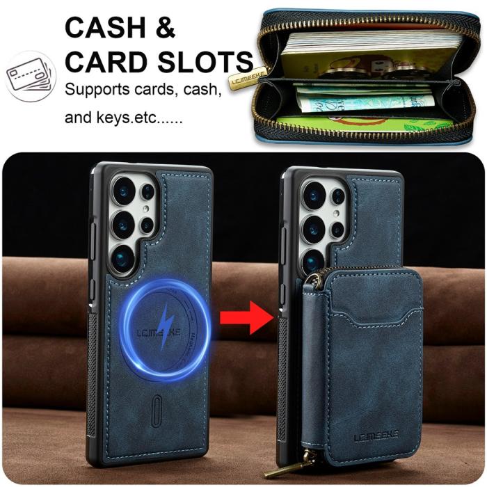 Bild 4, LC.IMEEKE Samsung Galaxy S26 Ultra Skal Avtagbar Korthållare