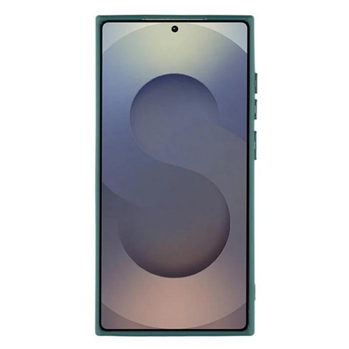 Bild 2, WANLONFENG Galaxy S26 Ultra Skal MagSafe Shockproof Grön