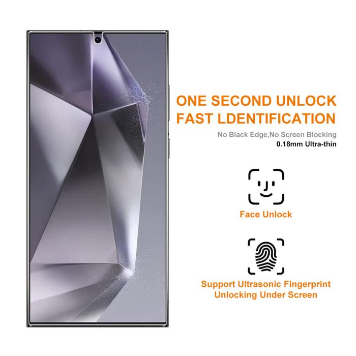 Bild 4, ENKAY Galaxy S26 Ultra 2-PACK Skärmskydd Härdat Glas