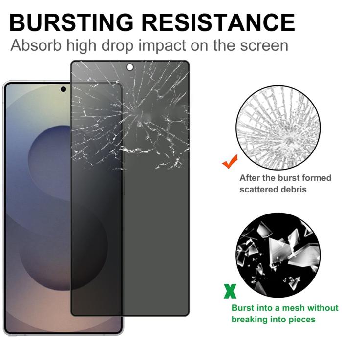 Bild 4, Samsung Galaxy S26 Ultra Skärmskydd Härdat Glas Privacy