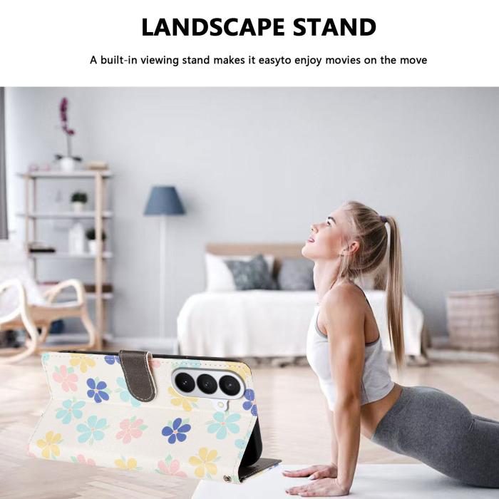 Bild 3, Samsung Galaxy S26 / S26 Pro Fodral Med Tryck Blommor