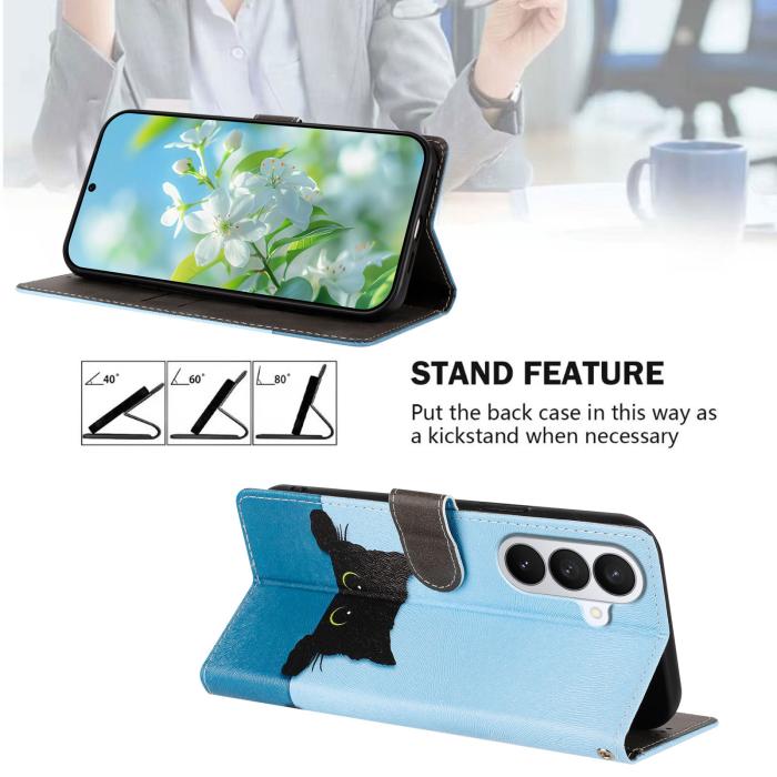 Bild 2, Samsung Galaxy S26/S26 Pro Fodral Med Tryck Katt