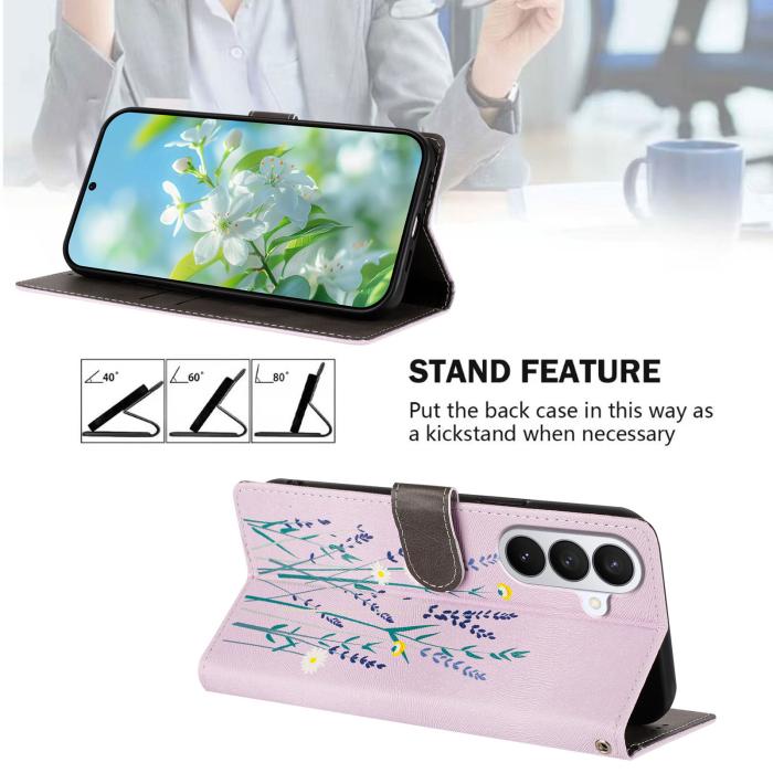 Bild 2, Samsung Galaxy S26/S26 Pro Fodral Med Tryck Lavendel