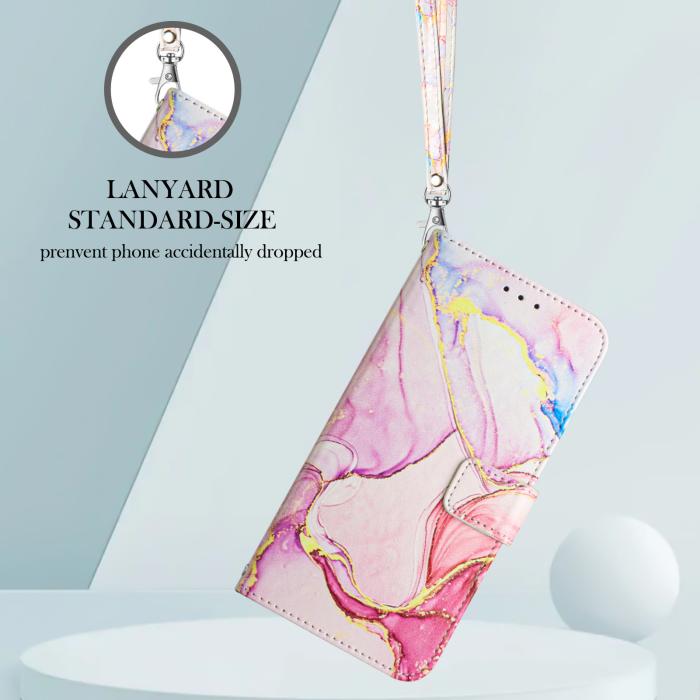 Bild 4, Samsung Galaxy S26 / S26 Pro Fodral Marmor Roséguld