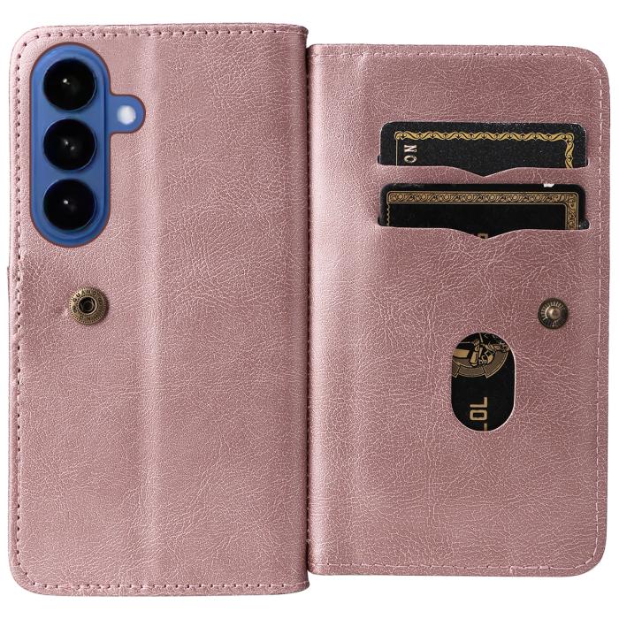 Bild 2, Samsung Galaxy S26/S26 Pro Fodral Multifunktionellt Roséguld
