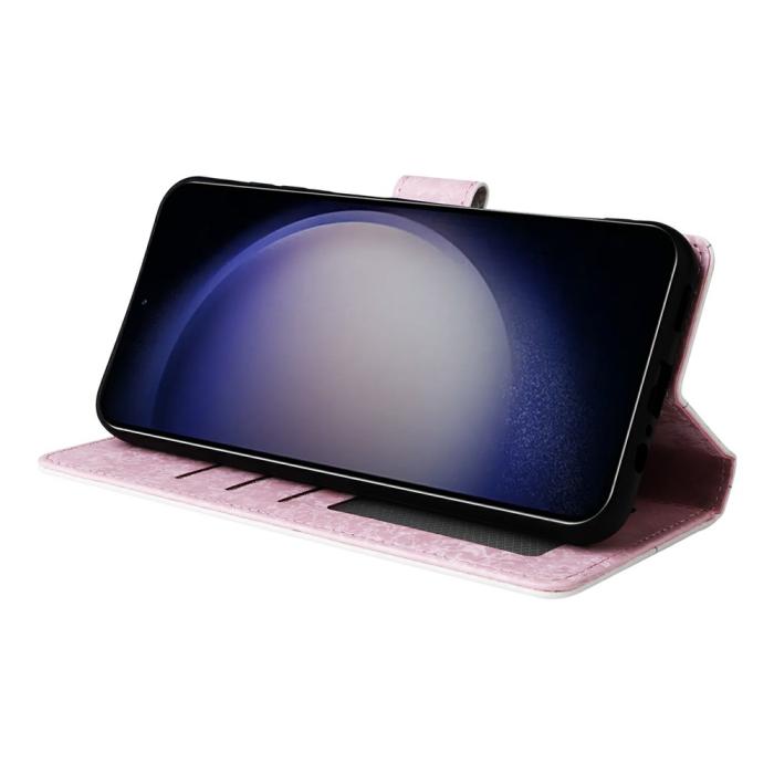 Bild 3, Samsung Galaxy S26 / S26 Pro Fodral RFID Färgglada Blommor