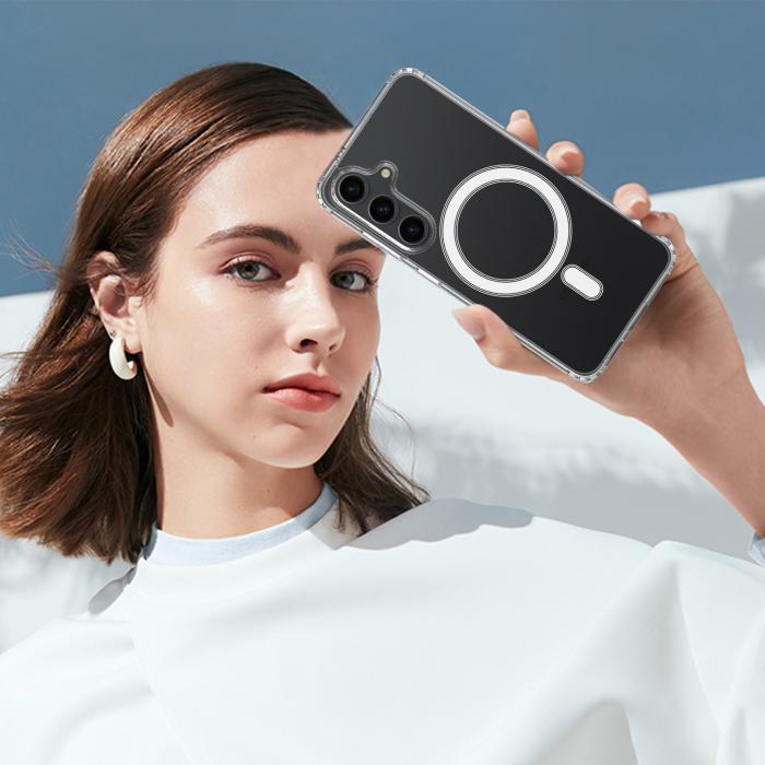 Bild 3, Samsung Galaxy S26/S26 Pro Skal MagSafe Hybrid Transparent