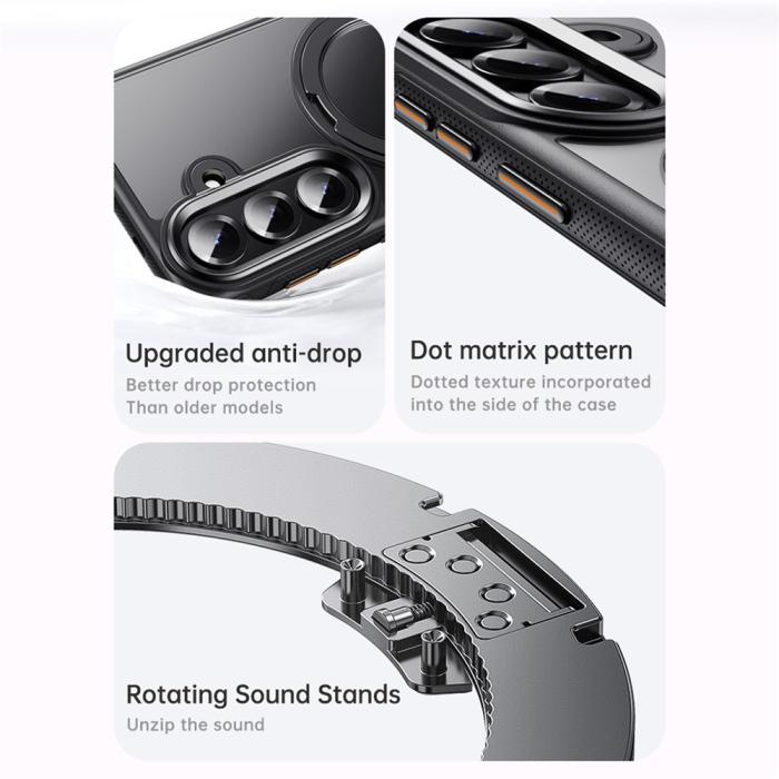 Bild 6, Samsung Galaxy S26 / S26 Pro Skal MagSafe Kickstand Vit