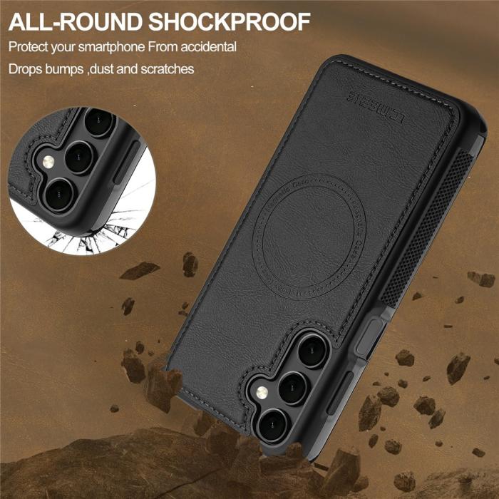 Bild 3, LC.IMEEKE Galaxy S26/S26 Pro Skal MagSafe Avtagbart Kortfack