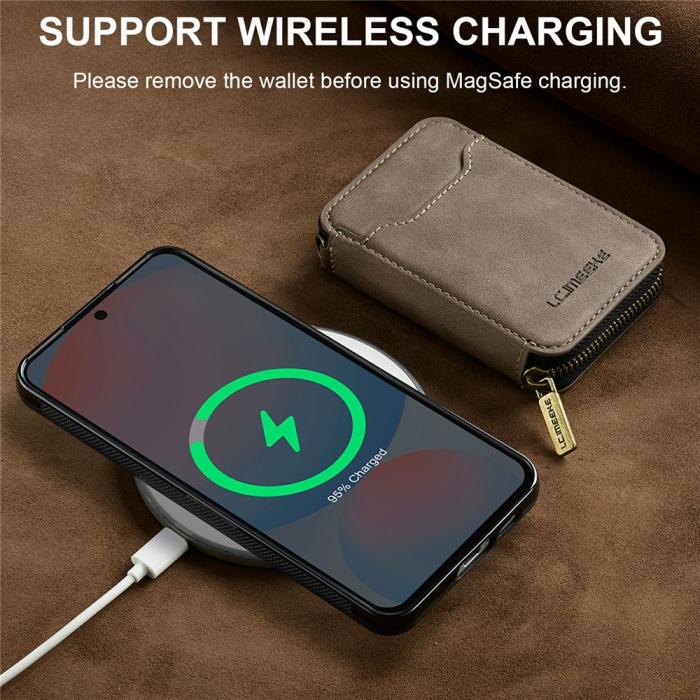 Bild 6, LC.IMEEKE Galaxy S26 / S26 Pro Skal Avtagbar Korthållare