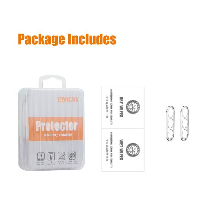 Bild 6, ENKAY Samsung Galaxy S26/S26 Pro 2-PACK Linsskydd Härdat Glas