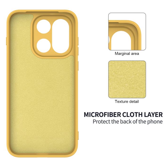 Bild 6, OnePlus 15 Skal Liquid Silikon Gul