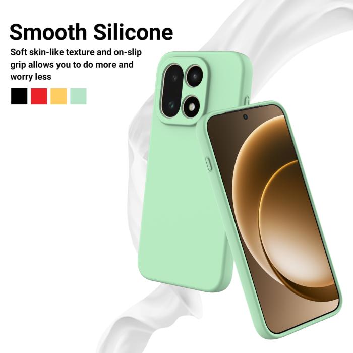 Bild 3, OnePlus 15 Skal Liquid Silikon Grön