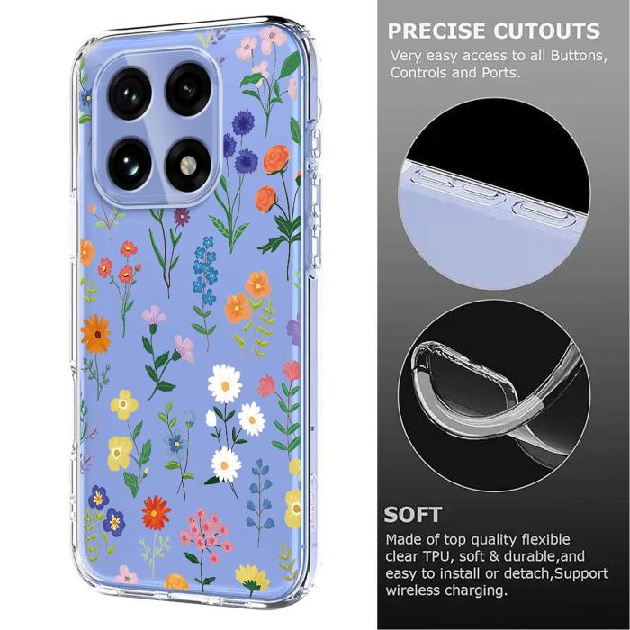 Bild 6, OnePlus 15 Skal TPU Med Tryck Blommor