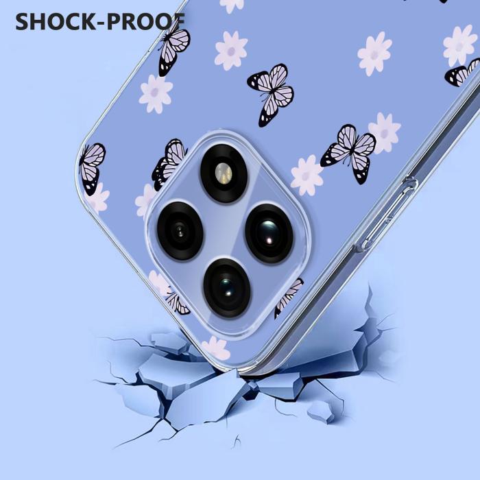 Bild 3, OnePlus 15 Skal TPU Med Tryck Fjärilar / Blommor