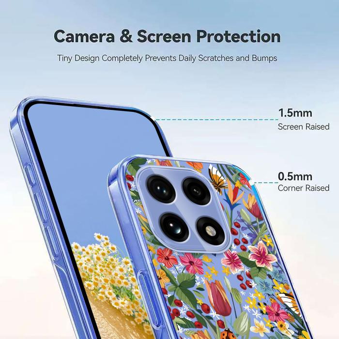 Bild 4, OnePlus 15 Skal TPU Med Tryck Blommor