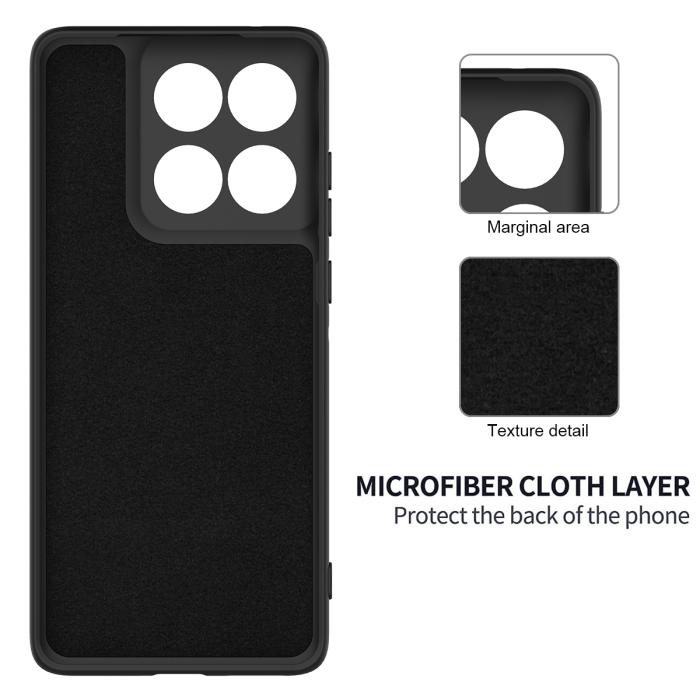 Bild 6, Motorola Edge 70 Skal Liquid Silikon Svart