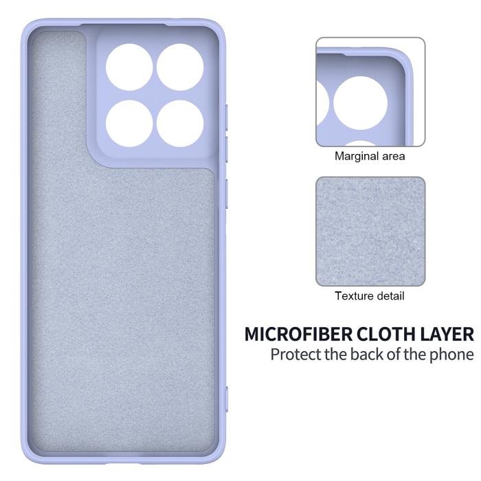 Bild 6, Motorola Edge 70 Skal Liquid Silikon Lila