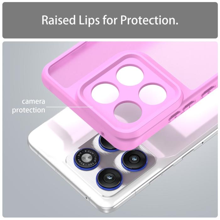 Bild 5, Motorola Edge 70 Skal Hybrid Rosa