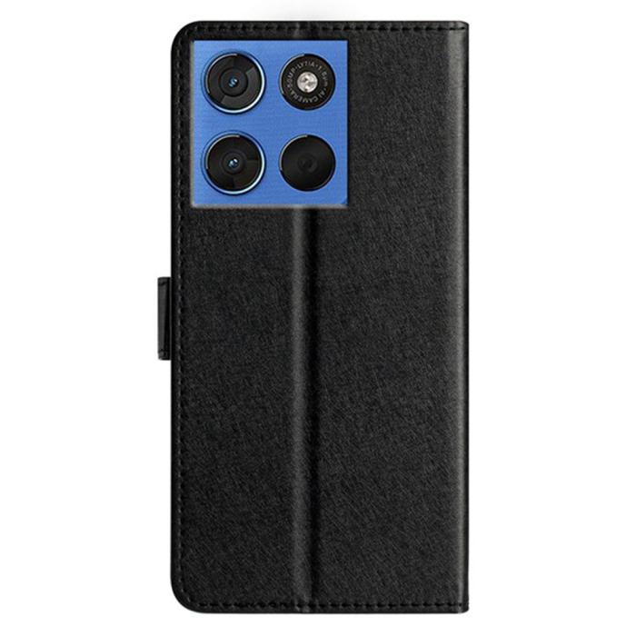 Bild 2, Motorola Edge 70 Fodral Läder Svart