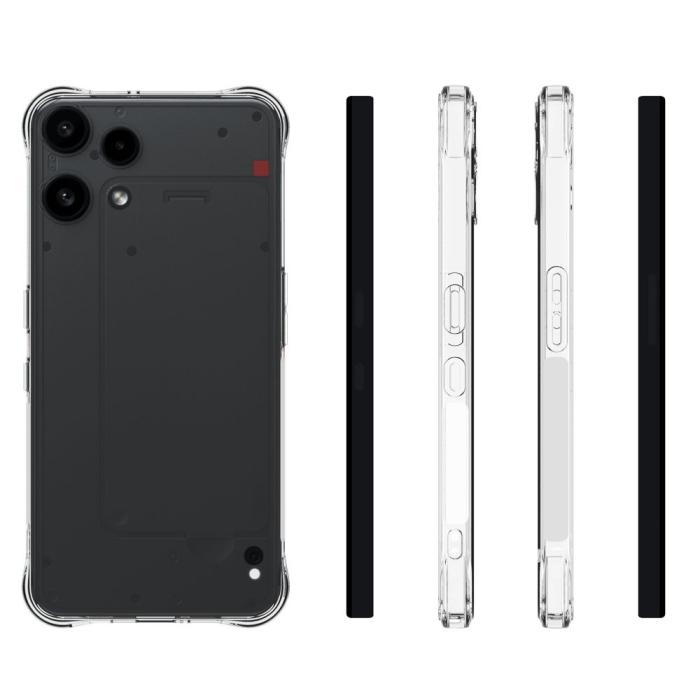 Bild 5, Nothing Phone 3a Lite Skal TPU Transparent
