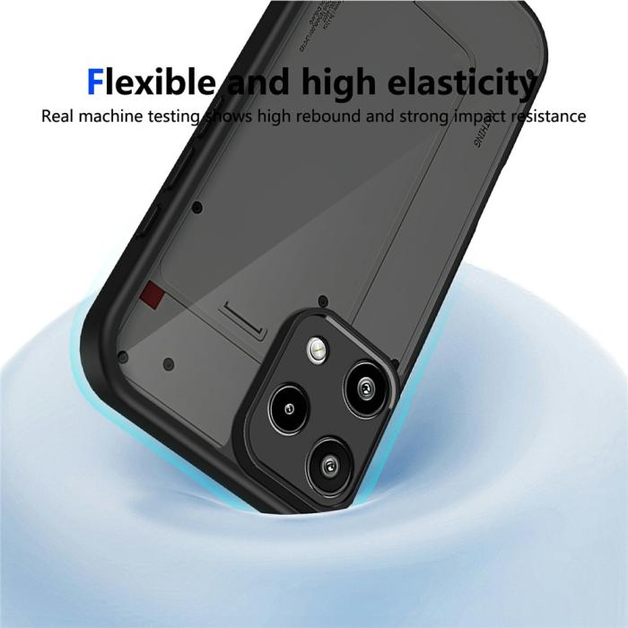 Bild 6, Nothing Phone 3a Lite Skal Hybrid Transparent / Svart