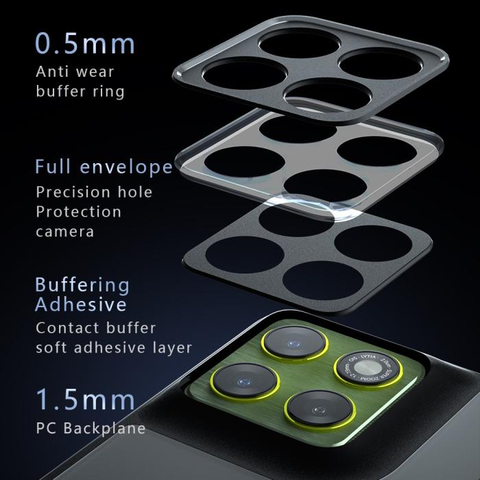 Bild 6, Motorola Edge 70 Skal MagSafe Hybrid Transparent / Svart