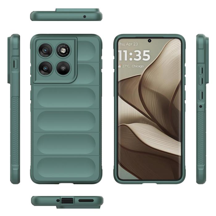 Bild 5, Motorola Edge 70 Skal Magic Shield Grön