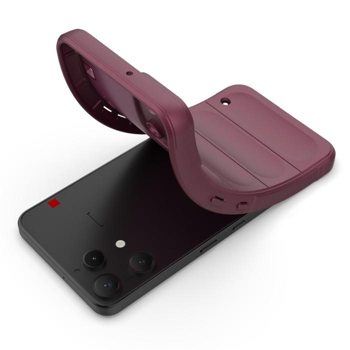 Bild 5, Nothing Phone 3a Lite Skal Magic Shield Vinröd