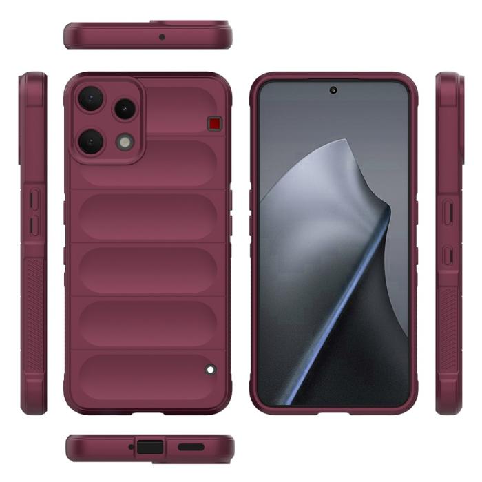 Bild 6, Nothing Phone 3a Lite Skal Magic Shield Vinröd