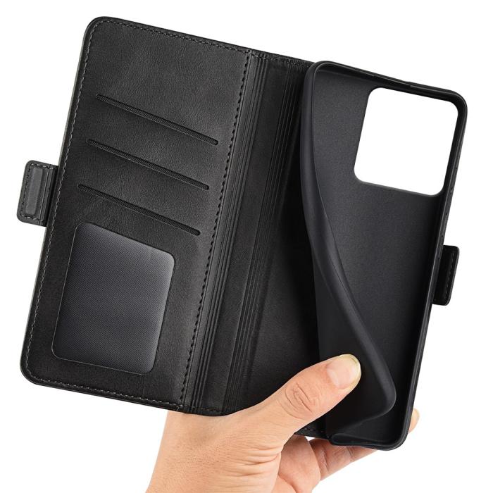 Bild 4, Motorola Edge 70 Fodral Läder Svart