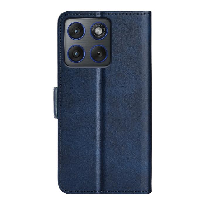 Bild 6, Motorola Edge 70 Fodral Läder Blå