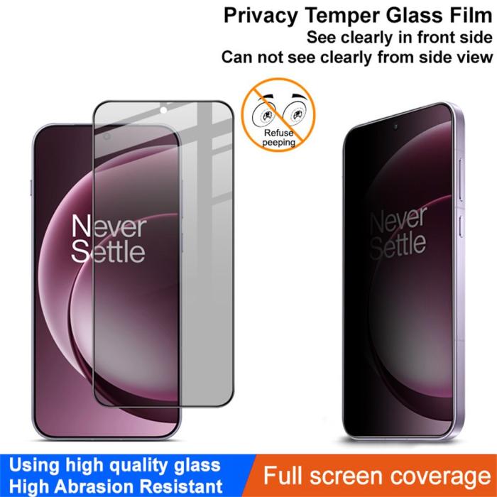Bild 3, IMAK OnePlus 15 Skärmskydd Heltäckande Härdat Glas Privacy