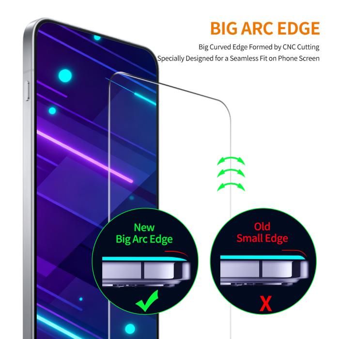 Bild 4, ENKAY Motorola Edge 70 2-PACK Skärmskydd Härdat Glas