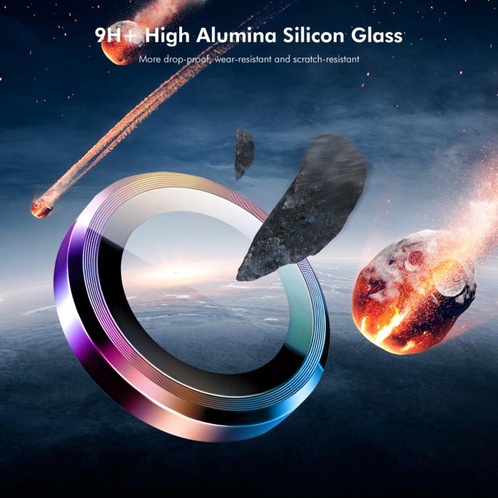 Bild 3, ENKAY Motorola Edge 70 Linsskydd Silver