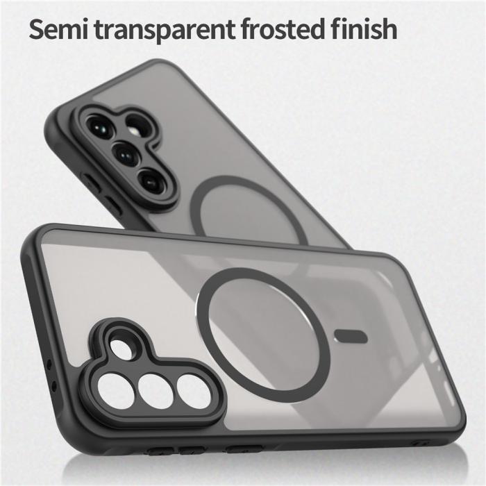 Bild 4, Samsung Galaxy A37 5G Skal MagSafe Hybrid Svart