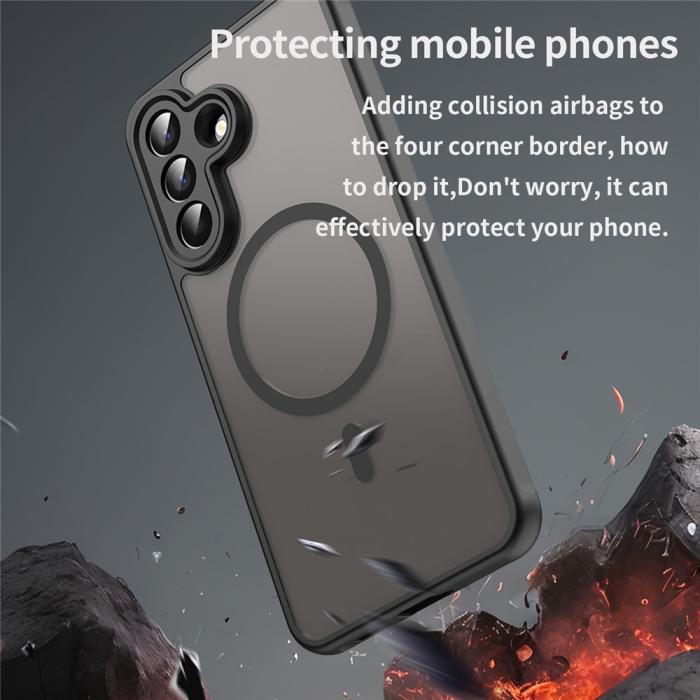 Bild 3, Samsung Galaxy A57 5G Skal MagSafe Hybrid Svart