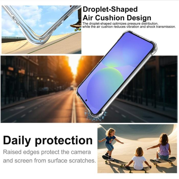 Bild 4, IMAK Samsung Galaxy A37 5G Skal TPU AirBag Shockproof