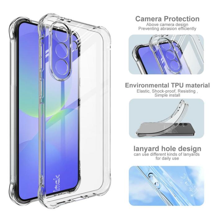 Bild 5, IMAK Samsung Galaxy A37 5G Skal TPU AirBag Shockproof