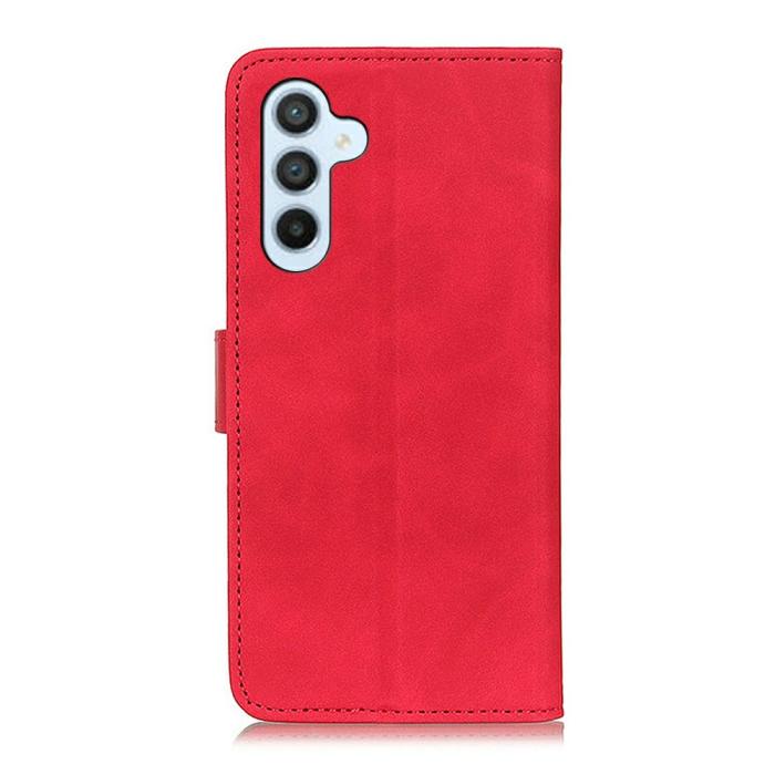 Bild 5, KHAZNEH Samsung Galaxy A57 5G Fodral Retro Läder Röd