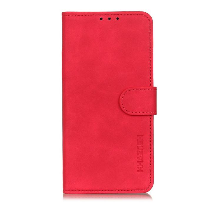 Bild 6, KHAZNEH Samsung Galaxy A57 5G Fodral Retro Läder Röd